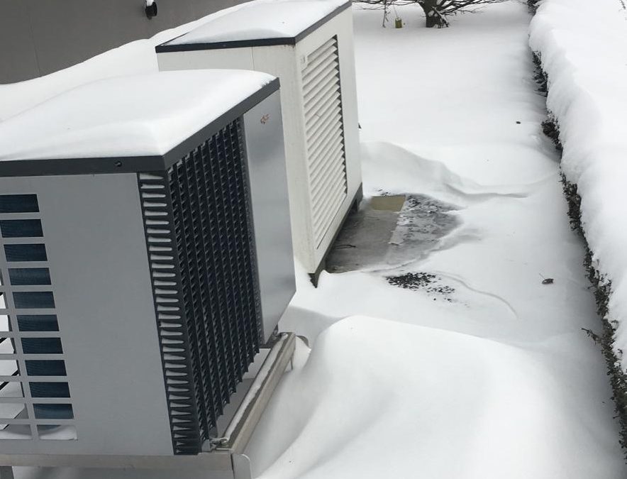 Krijgen warmtepompen bij extreme koude de woning wel warm?